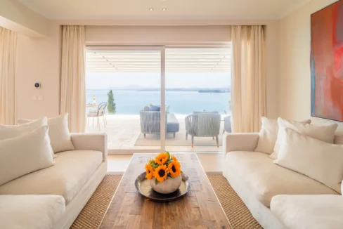 2 Seafront Villas for sale in Barbati Corfu | with Private Beach and Jetty 5