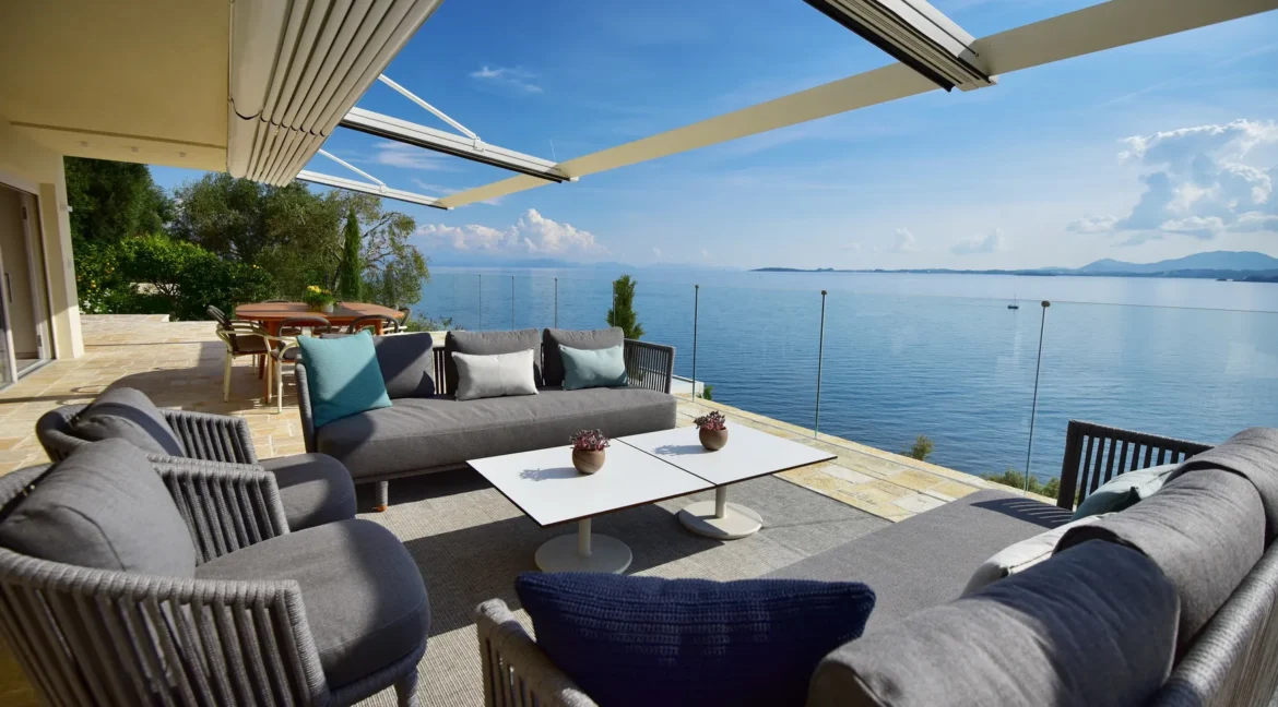 2 Seafront Villas for sale in Barbati Corfu | with Private Beach and Jetty 8