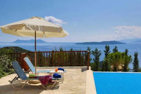 Seaview Villa for sale Lefkada, Apollonio