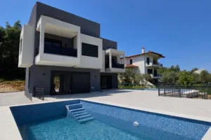 New Villa with swimming pool for sale Sithonia