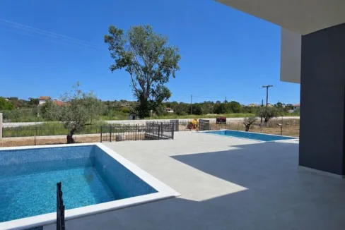 New Villa with swimming pool for sale Sithonia