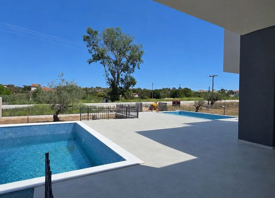 New Villa with swimming pool for sale Sithonia