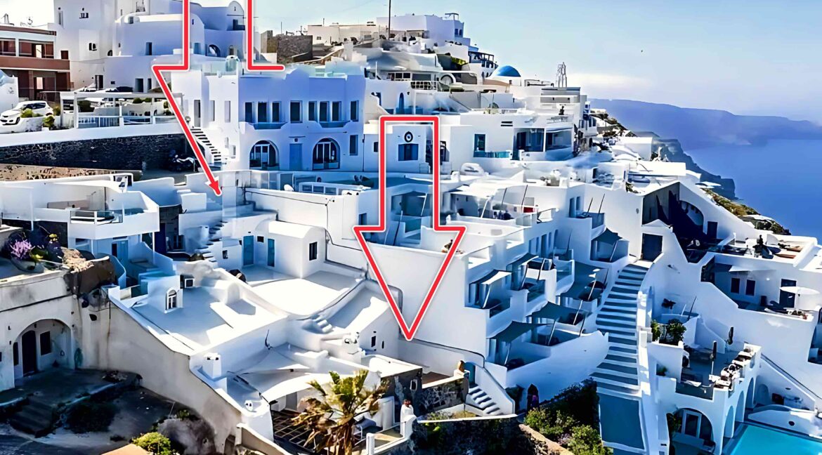 Caldera Cave Houses for Sale in Santorini Firostefani