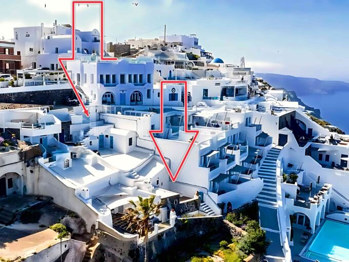 Caldera Cave Houses for Sale in Santorini Firostefani