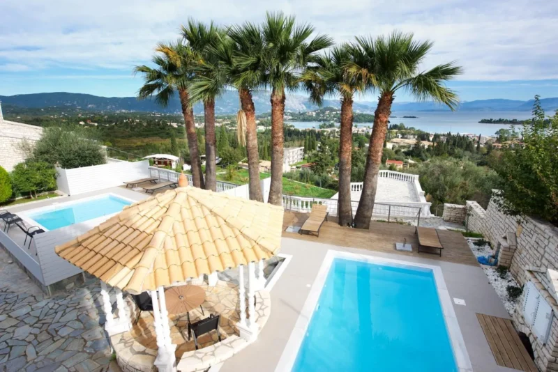 For Sale Panoramic Villa in Corfu