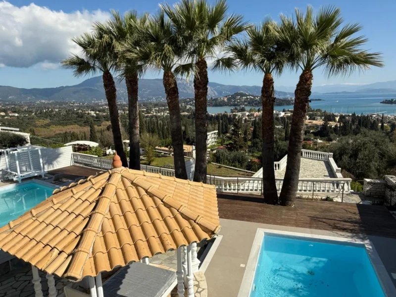 For Sale Panoramic Villa in Corfu