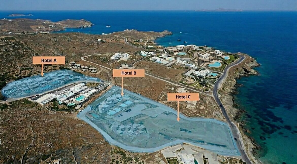 Luxury Hotel Complex for Sale in Mykonos, Greece – 50 Keys