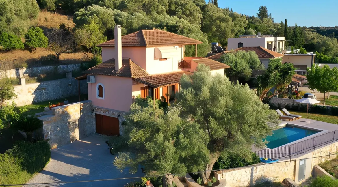 Sea view House for sale Lefkada by the sea 10