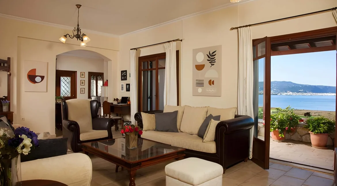 Sea view House for sale Lefkada by the sea 5