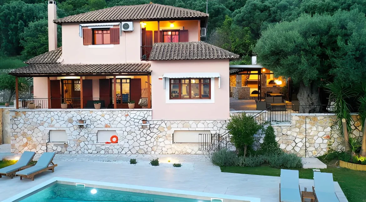 Sea view House for sale Lefkada by the sea 6