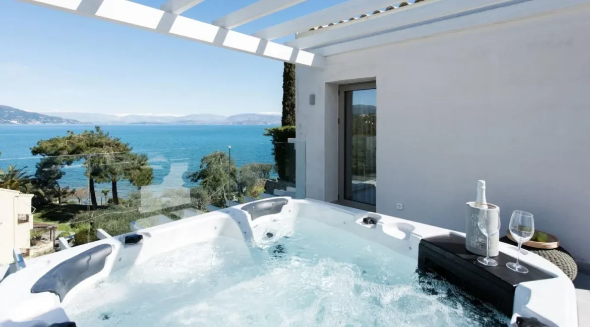 Luxury Villa in Corfu for sale with Private Beach Access