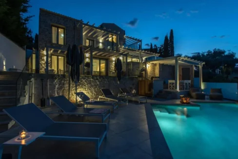 Luxury Villa in Corfu for sale with Private Beach Access