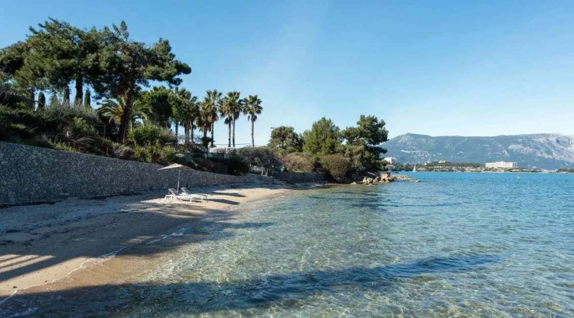 Luxury Villa in Corfu for sale with Private Beach Access