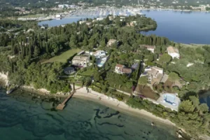 Luxury Villa in Corfu for sale with Private Beach Access