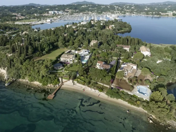 Luxury Villa in Corfu for sale with Private Beach Access