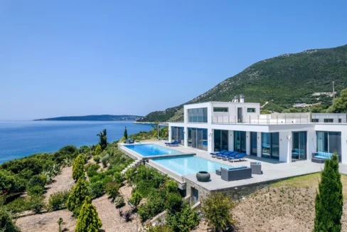 Luxurious Seafront Villa for sale on the Island of Lefkada