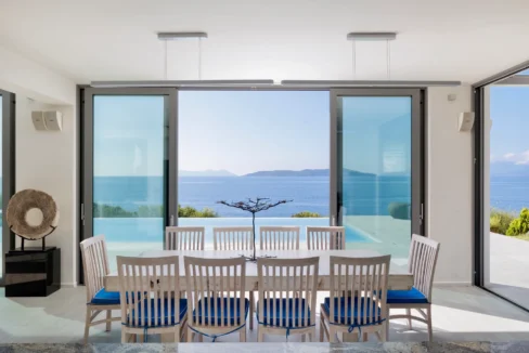 Luxurious Seafront Villa for sale on the Island of Lefkada