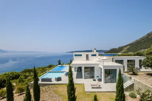 Luxurious Seafront Villa for sale on the Island of Lefkada