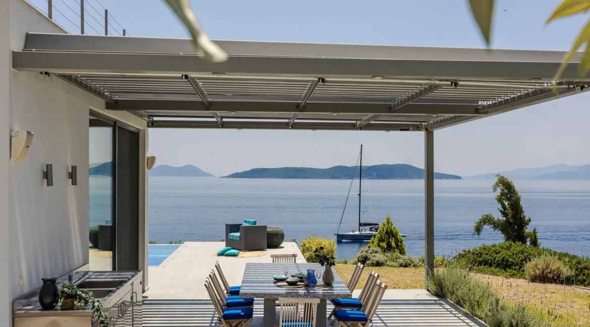 Seafront Villa for sale on the Island of Lefkada