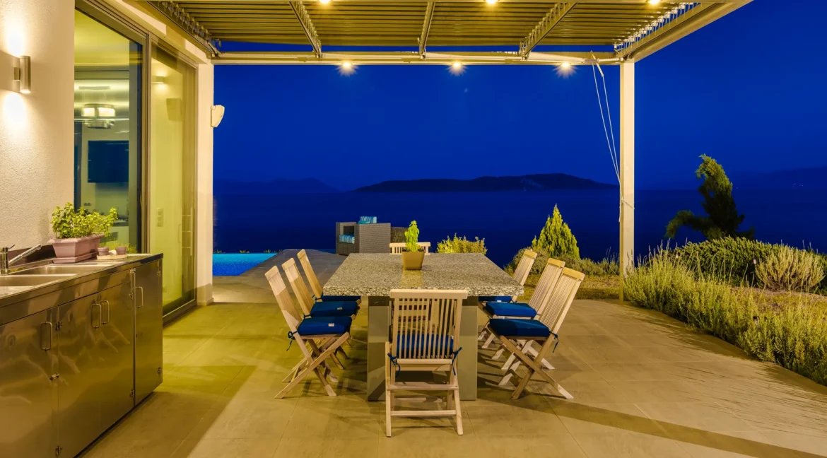 Seafront Villa for sale on the Island of Lefkada