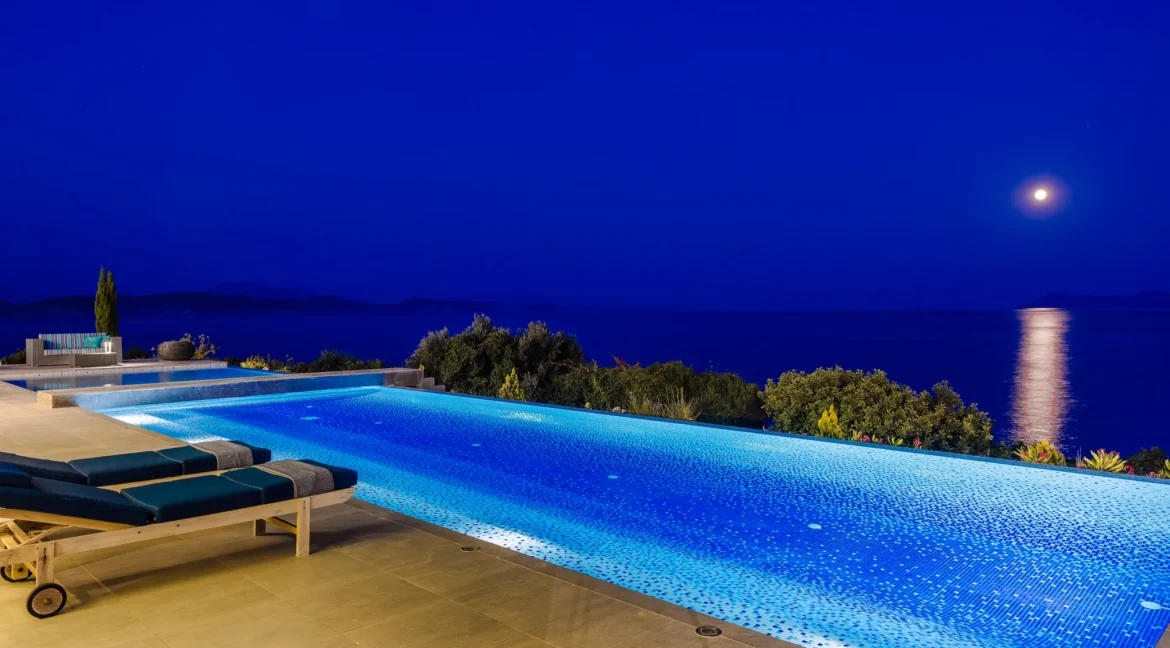 Luxurious Seafront Villa for sale on the Island of Lefkada