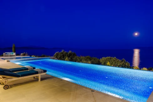 Luxurious Seafront Villa for sale on the Island of Lefkada