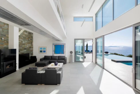 Luxurious Seafront Villa for sale on the Island of Lefkada