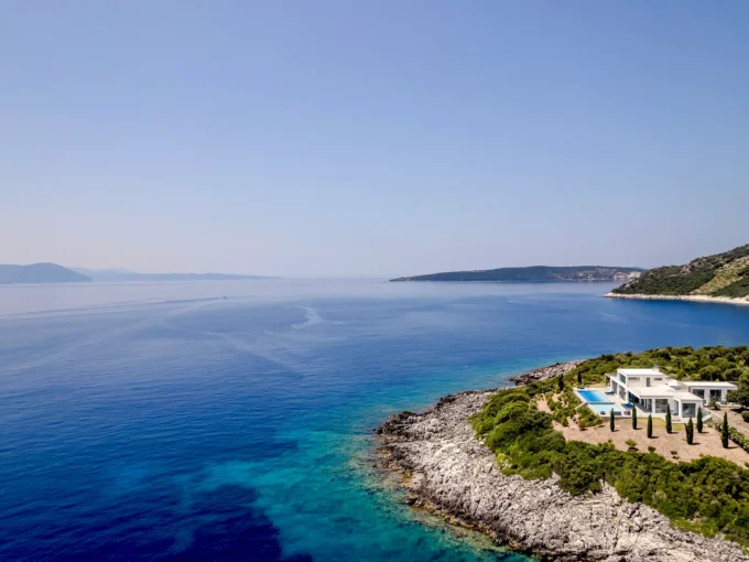 Luxurious Seafront Villa for sale on the Island of Lefkada