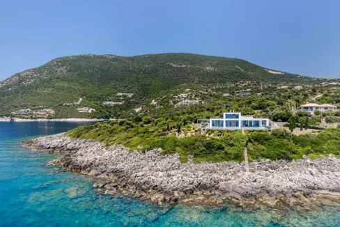 Luxurious Seafront Villa for sale on the Island of Lefkada