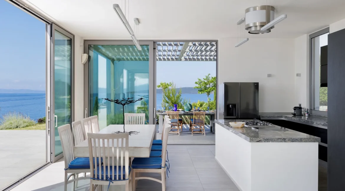 Seafront Villa for sale on the Island of Lefkada
