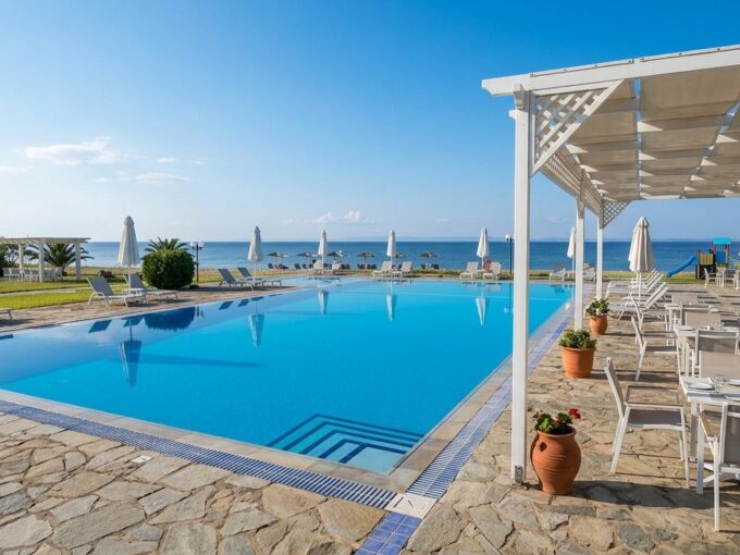 Beachfront Boutique Hotel for sale in Gerakini, Sithonia, Halkidiki