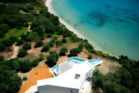 Beachfront Villa in Corfu for sale