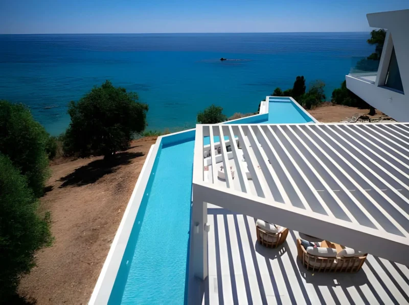 Beachfront Villa in Corfu for sale