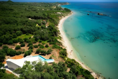 Beachfront Villa in Corfu for sale 2