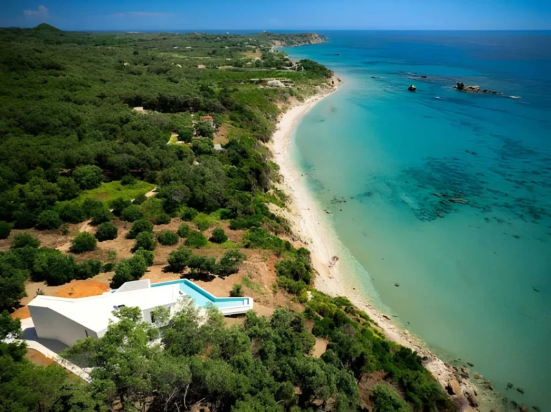 Beachfront Villa in Corfu for sale