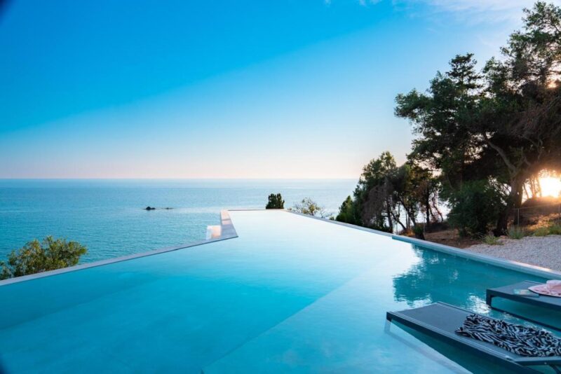 Beachfront Villa in Corfu for sale