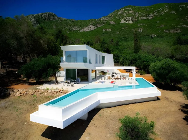 Beachfront Villa in Corfu for sale