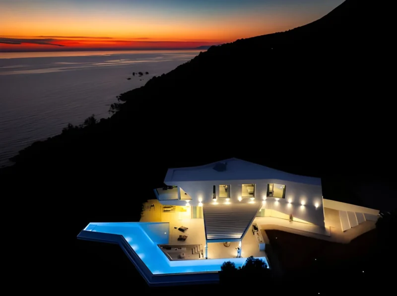Beachfront Villa in Corfu for sale