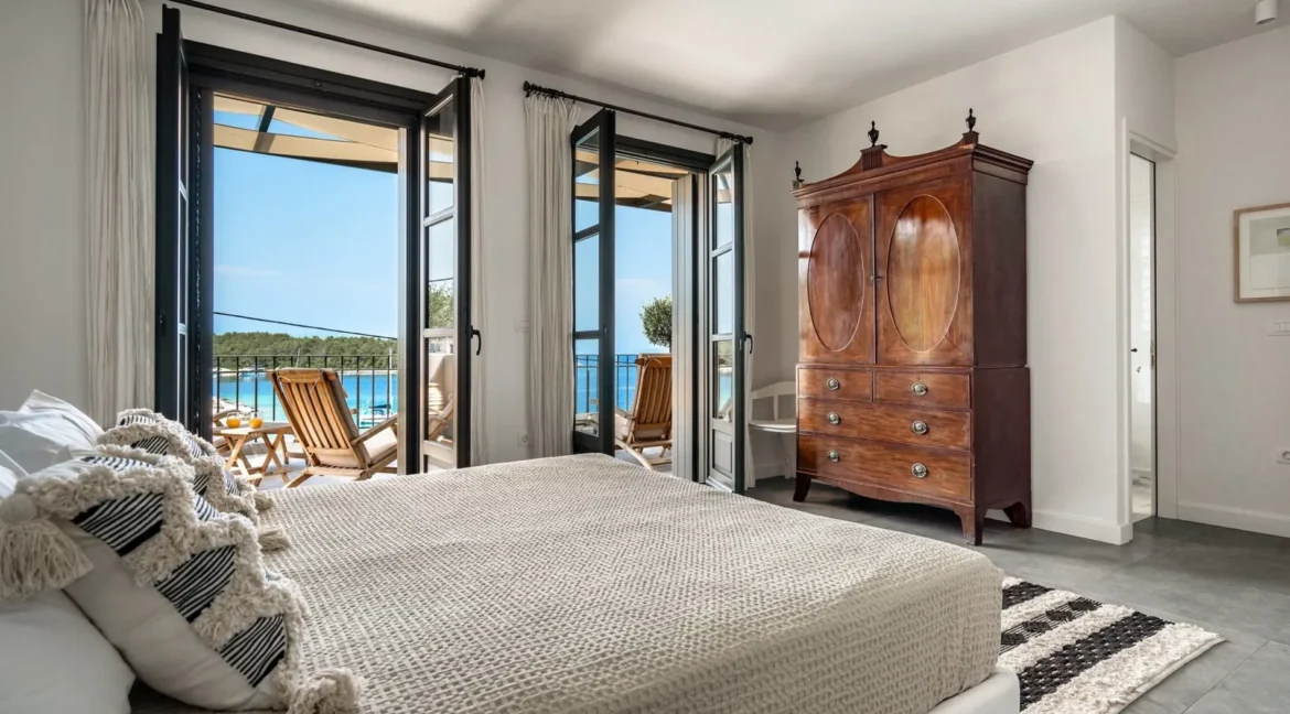 Luxury Seafront Villa for sale in Fiscardo Kefalonia Island
