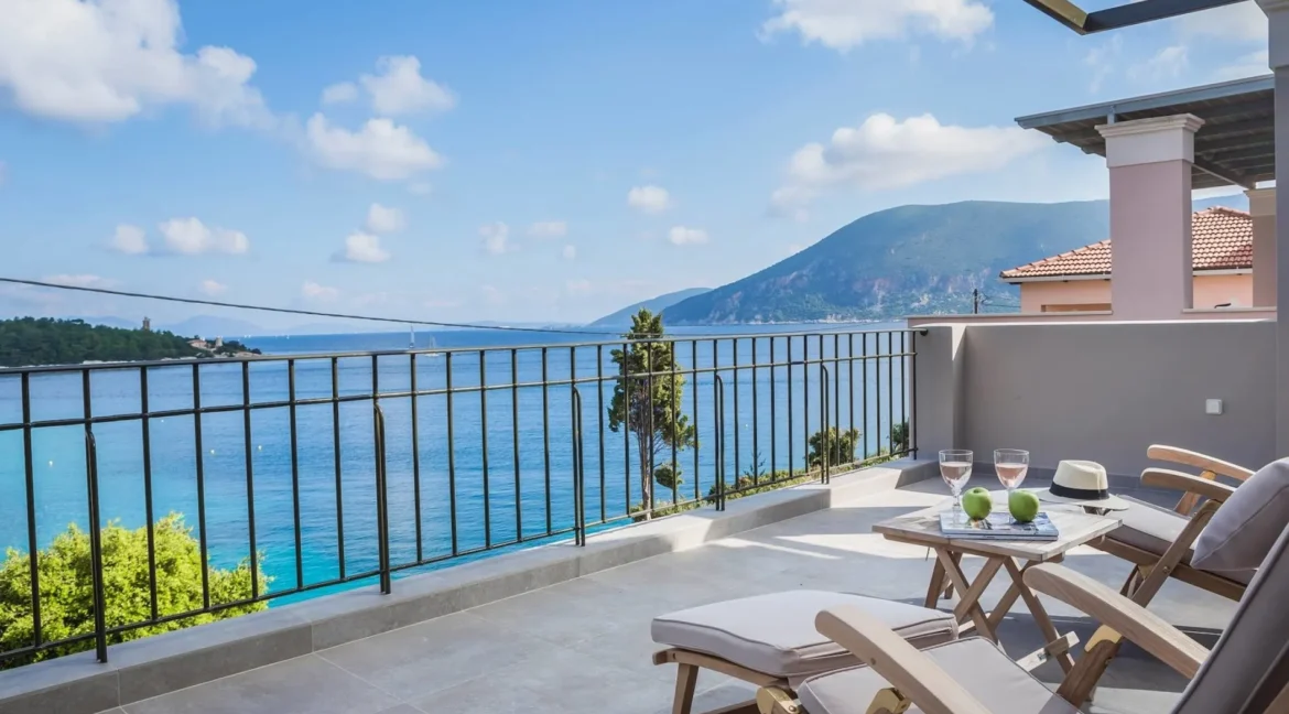 Luxury Seafront Villa for sale in Fiscardo Kefalonia Island
