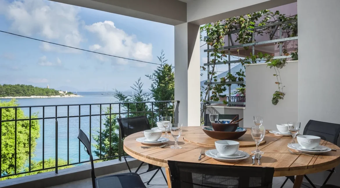 Luxury Seafront Villa for sale in Fiscardo Kefalonia Island