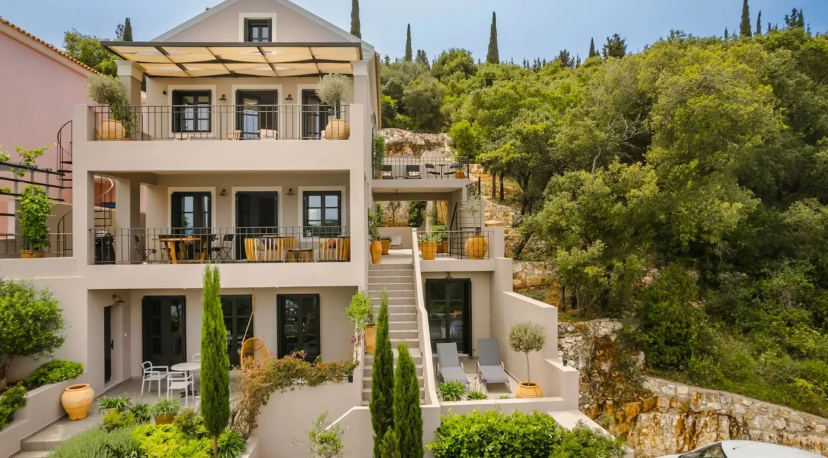 Luxury Seafront Villa for sale in Fiscardo Kefalonia Island