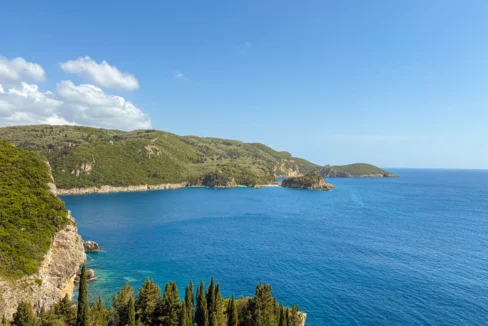 Houses for sale in Paleokastritsa Corfu with Sea View