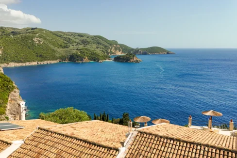 Houses for sale in Paleokastritsa Corfu with Sea View