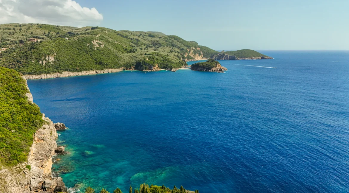 Houses for sale in Paleokastritsa Corfu with Sea View