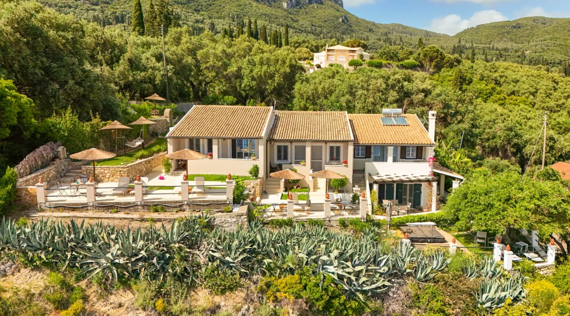 Houses for sale in Paleokastritsa Corfu with Sea View