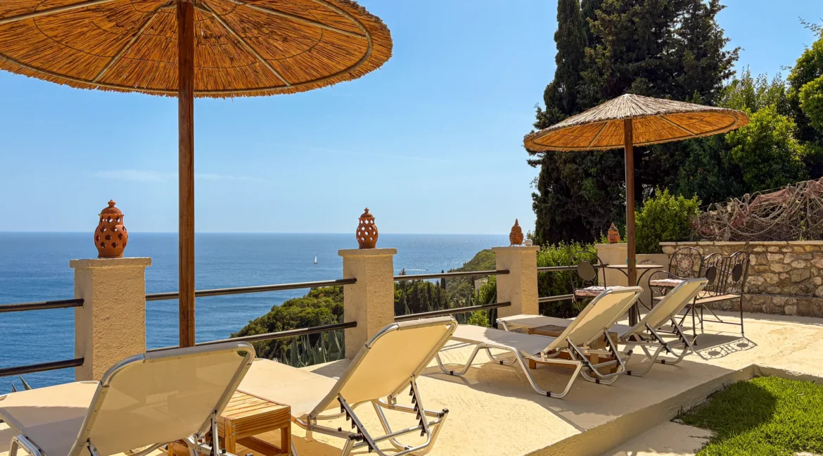 Houses for sale in Paleokastritsa Corfu with Sea View