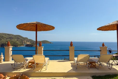 Houses for sale in Paleokastritsa Corfu with Sea View