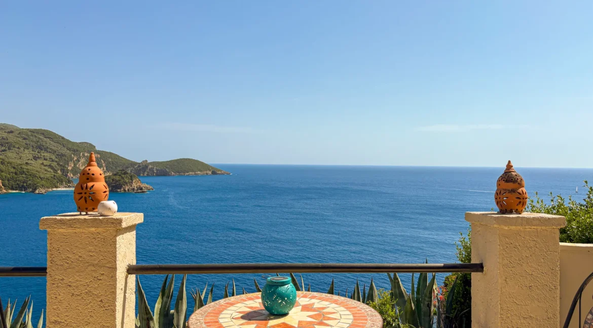 Houses for sale in Paleokastritsa Corfu with Sea View