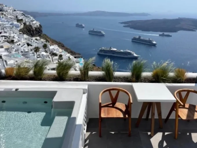 Luxury Hotel For Sale In Santorini Caldera